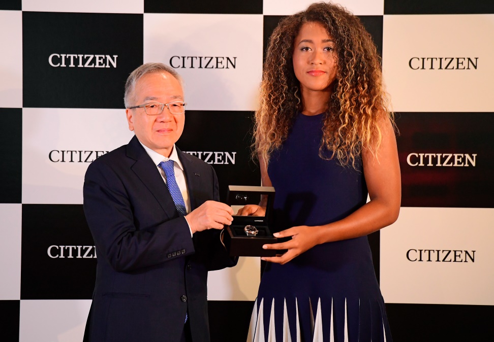 西铁城宣布网球运动员大阪直美成为品牌全球代