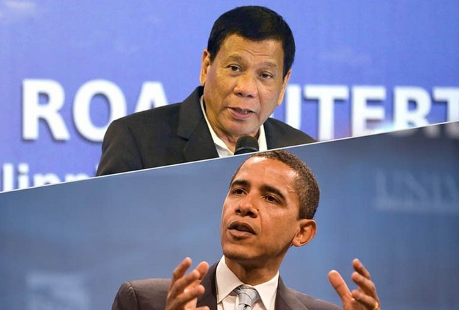 菲律宾总统在演讲中突然向奥巴马道歉