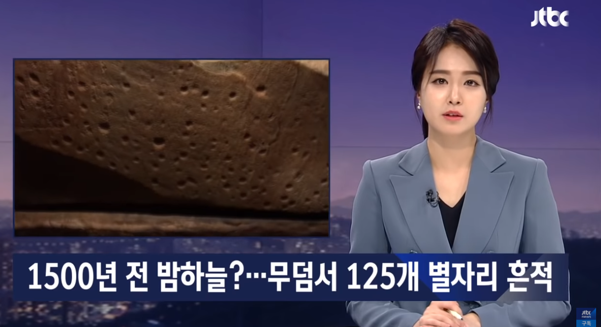 韩国兴奋！准备申遗的古墓里 发现1500年前星座图