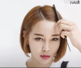 喜欢童谣的温婉气质 这波斜刘海的加分操作一定要get