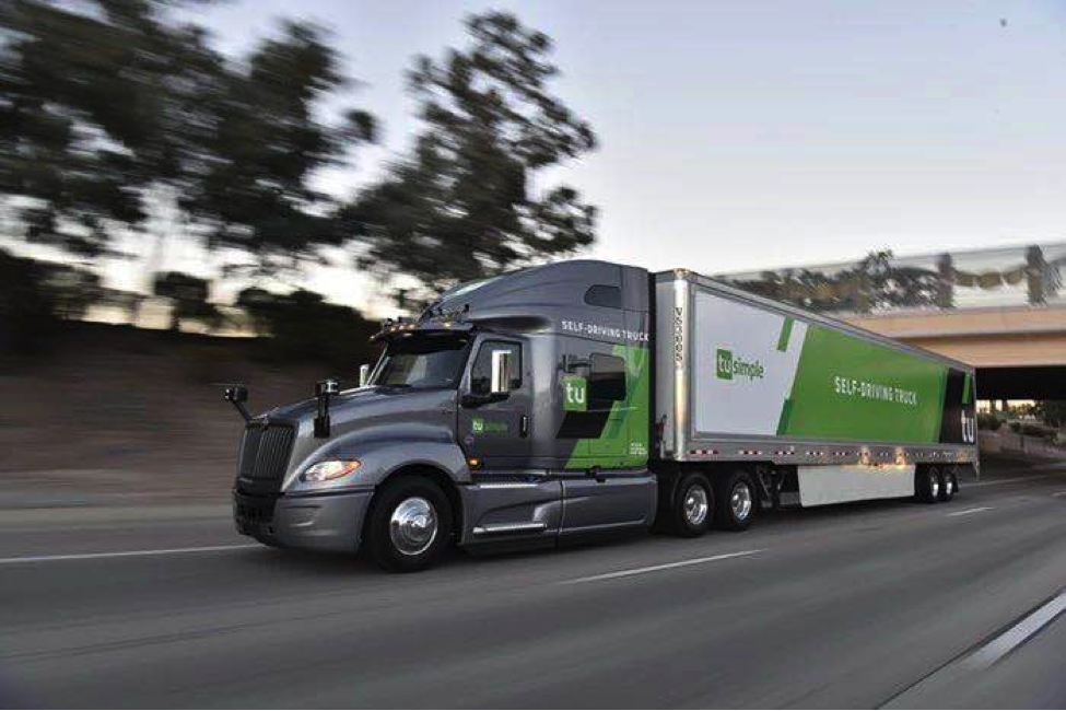 无人驾驶公司图森未来完成9500万美元D轮融资 投后估值超10亿美元