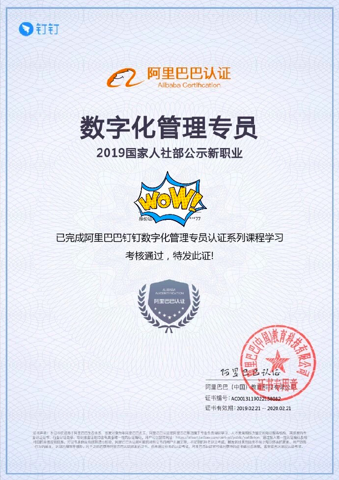 缔造国民新职业,钉钉服务700万企业后的又一献礼