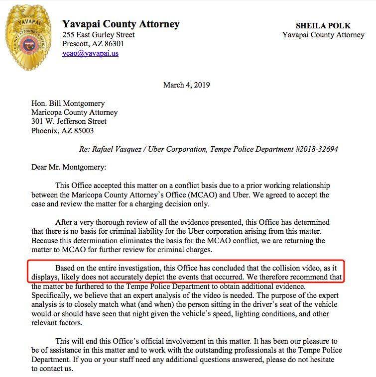 优步无罪！致死车祸不担刑责，但自动驾驶早已元气大伤