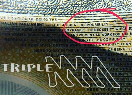 尴尬死!澳大利亚印错4600万张50元大钞