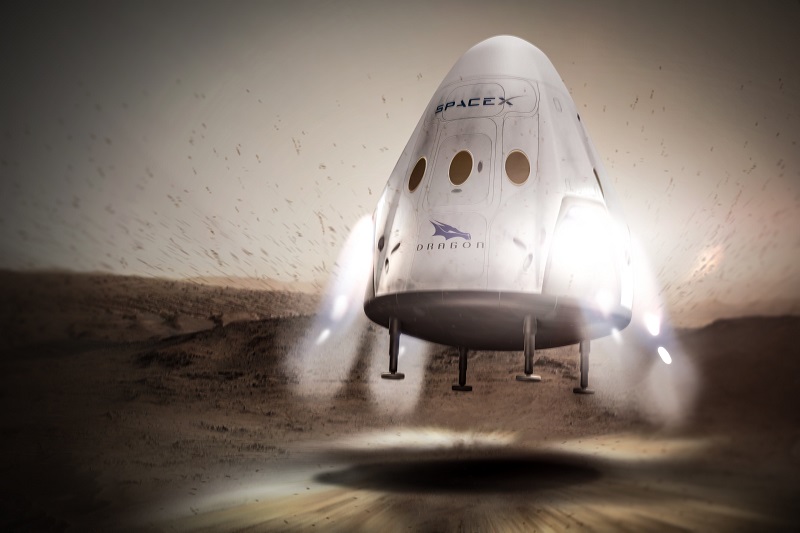 详解Space X将如何利用“重型猎鹰”登陆火星