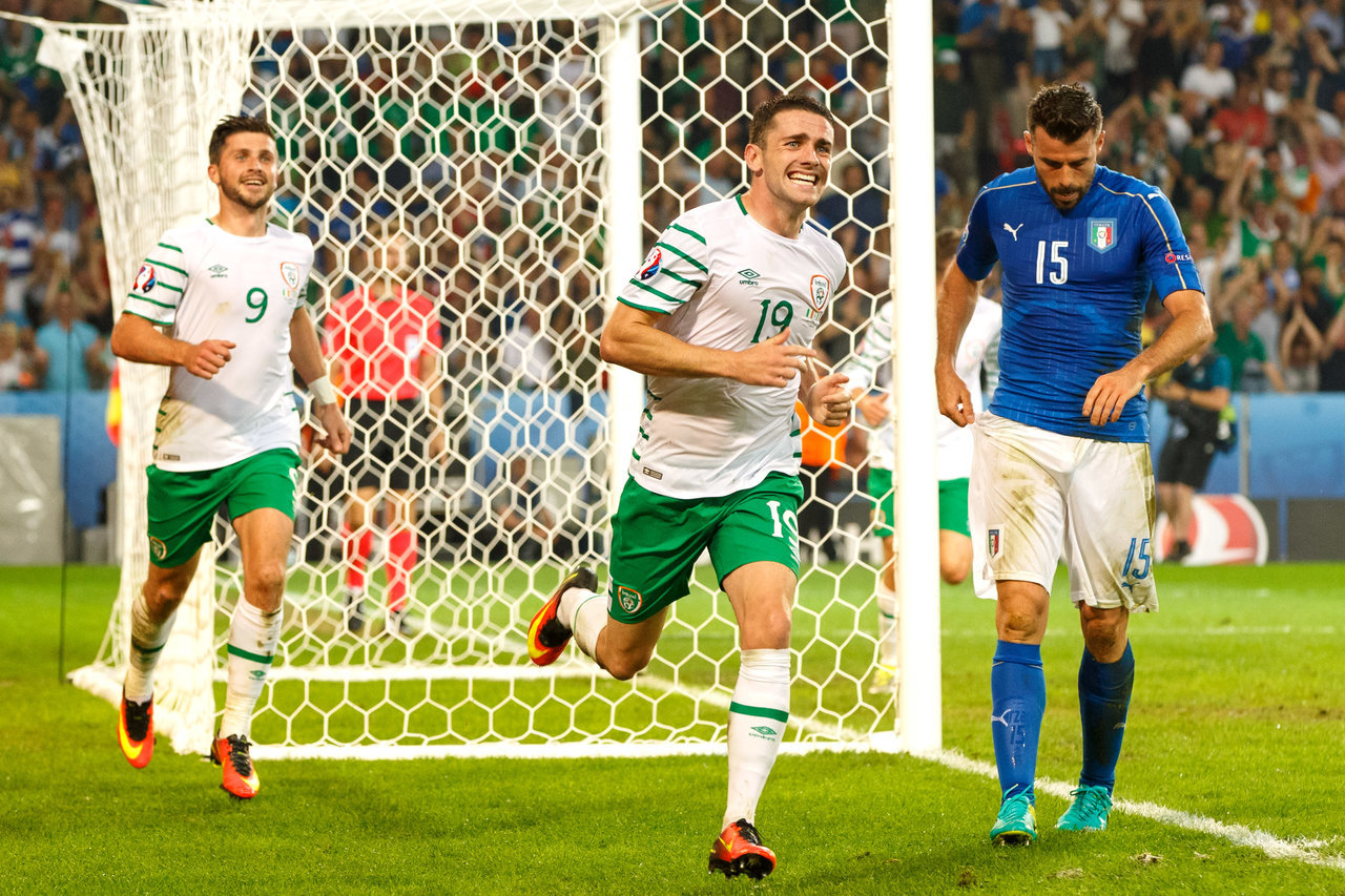 欧洲杯-84分钟献绝杀 爱尔兰1-0意大利神奇出线