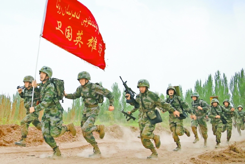 团结的连队忠诚的兵：新疆军区某民族连卫国守防记事