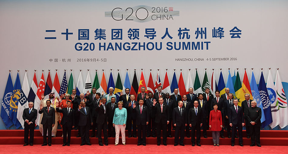 g20峰会各国领导人合影画面_凤凰网