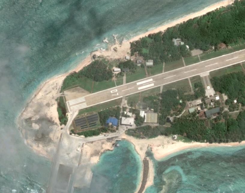 太平岛新军事设施泄密 台军要求谷歌遮盖卫星图