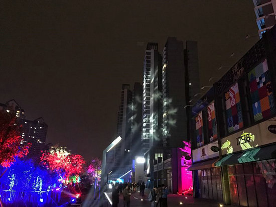 广州南沙国际邮轮旅游文化节开幕 灯光节增色