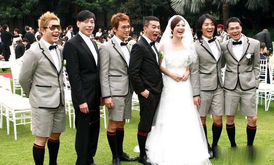 应采儿晒照回忆婚礼 六年前嫁给陈小春