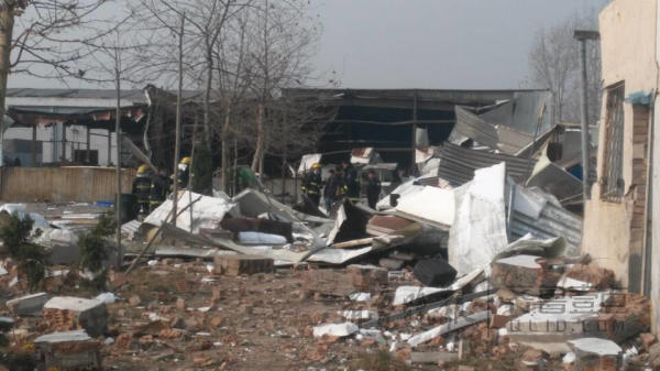 菏泽郓城一工厂发生爆炸 已致1死1伤