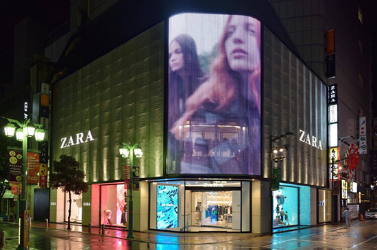 东京新宿全新Zara旗舰店开业,独特个性让购物