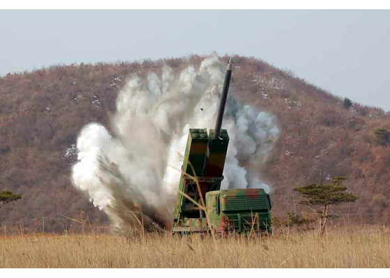 炮打首尔？朝鲜300毫米火箭炮可获格洛纳斯制导