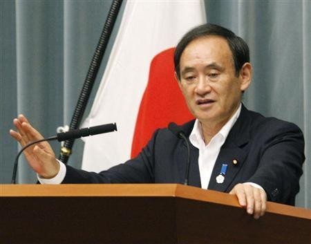 日本内阁官房长官菅义伟(资料图)