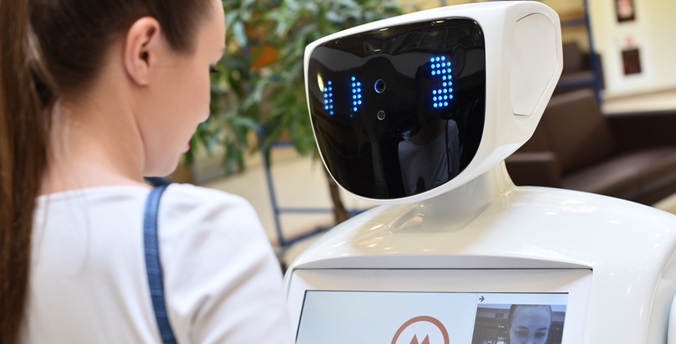 莫斯科地铁启用机器人助手