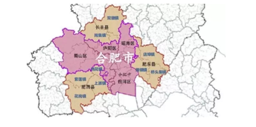 蜀山区,包河区和庐阳区,含合肥高新技术产业开发区,合肥经济技术开发