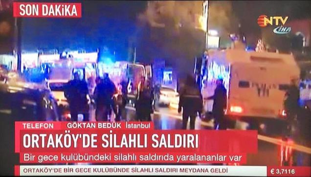 伊斯坦布尔一夜总会1日凌晨发生枪击事件