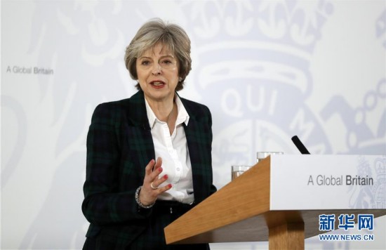 英国首相称英寻求成为一个真正的全球性国家