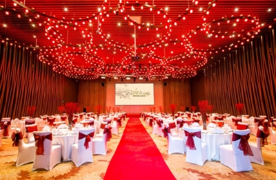 青岛海尔洲际酒店花艺情人节