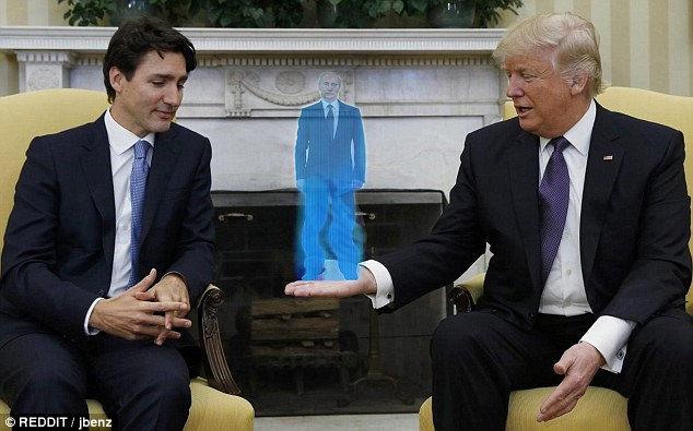 加拿大总理向全世界展示 如何科学地与川普握手