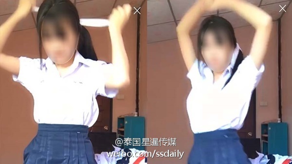 泰国网络直播争议较大——校服脱衣舞事件