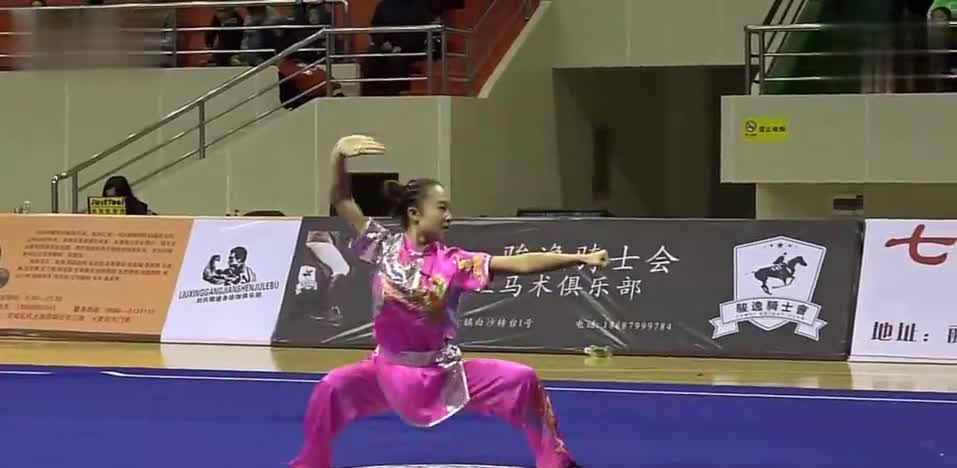 2010年全国武术套路锦标赛女子查拳 冯凯杰