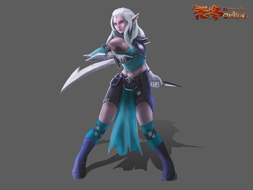 《无冬OL》PS4同人画大师出击 美腿美臀尽在