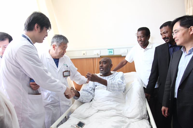 跨国医疗救援落下完美帷幕齐鲁医院苏丹患者顺