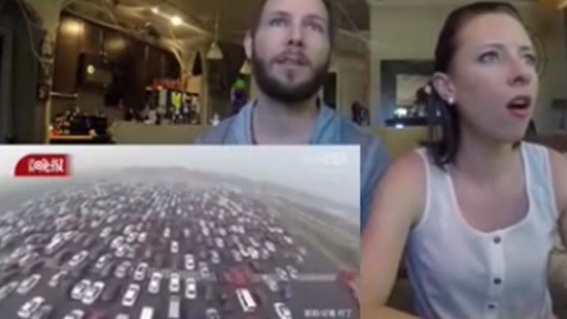 老外看中国的堵车，完全被吓到