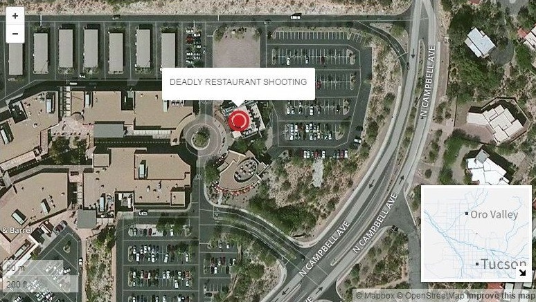 美国亚利桑那州一餐馆发生枪击 2人死亡