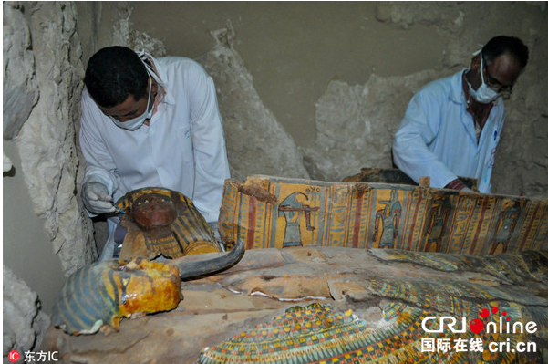 埃及重大考古发现：上千人偶和8具木乃伊现身国王谷