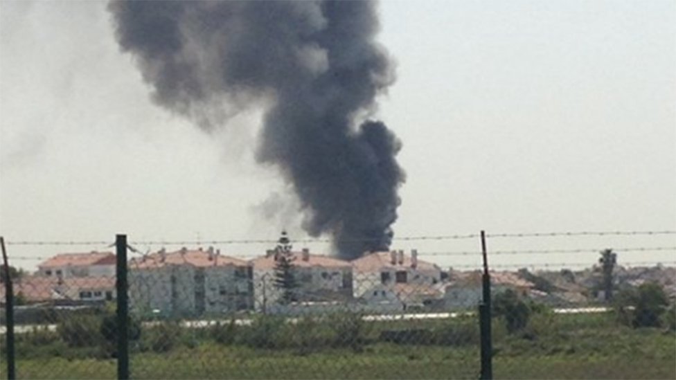 一架小型飞机在葡萄牙爆炸后坠毁 至少4人死亡