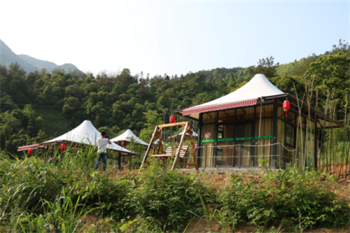 池州首家房车营地在醉山野度假区开营