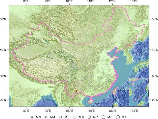 云南红河开远市半夜发生3.1级地震 震源深度6千米