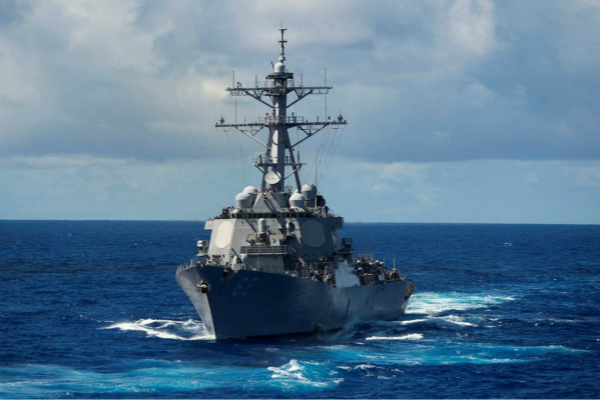台媒斥“美军舰欲停靠台湾”：经过我们同意了吗