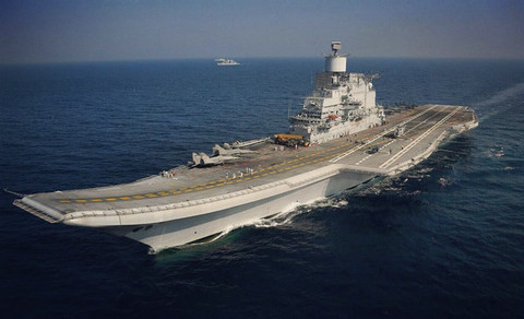 中国军舰监视美日印大军演？印度媒体过度敏感