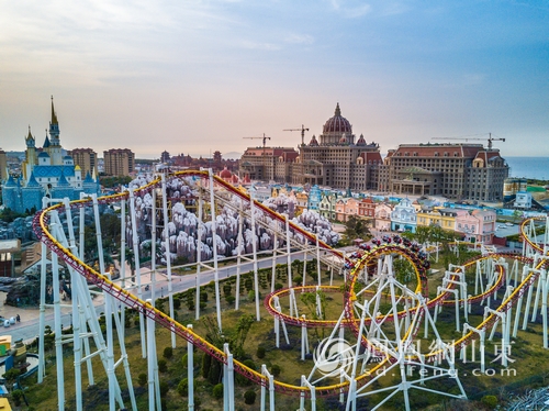 蓬莱欧乐堡水上世界7.18开园 八仙过海度假区暑期狂欢