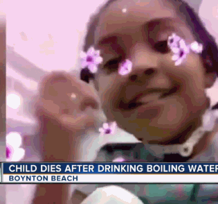 8岁女童跟风参加喝开水网络挑战 不幸身亡
