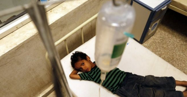 也门霍乱疫情扩散：50万感染 近2千人死亡