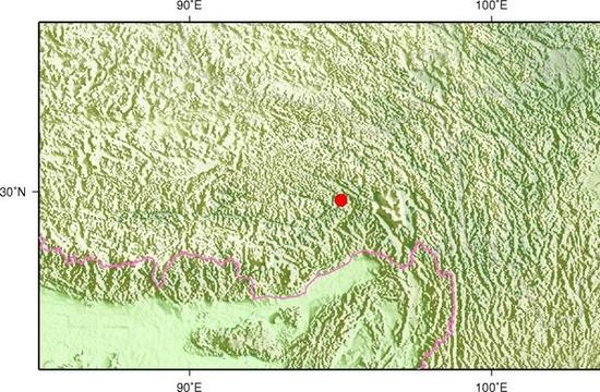 11月18日6时34分西藏林芝市米林县发生6.9级地震