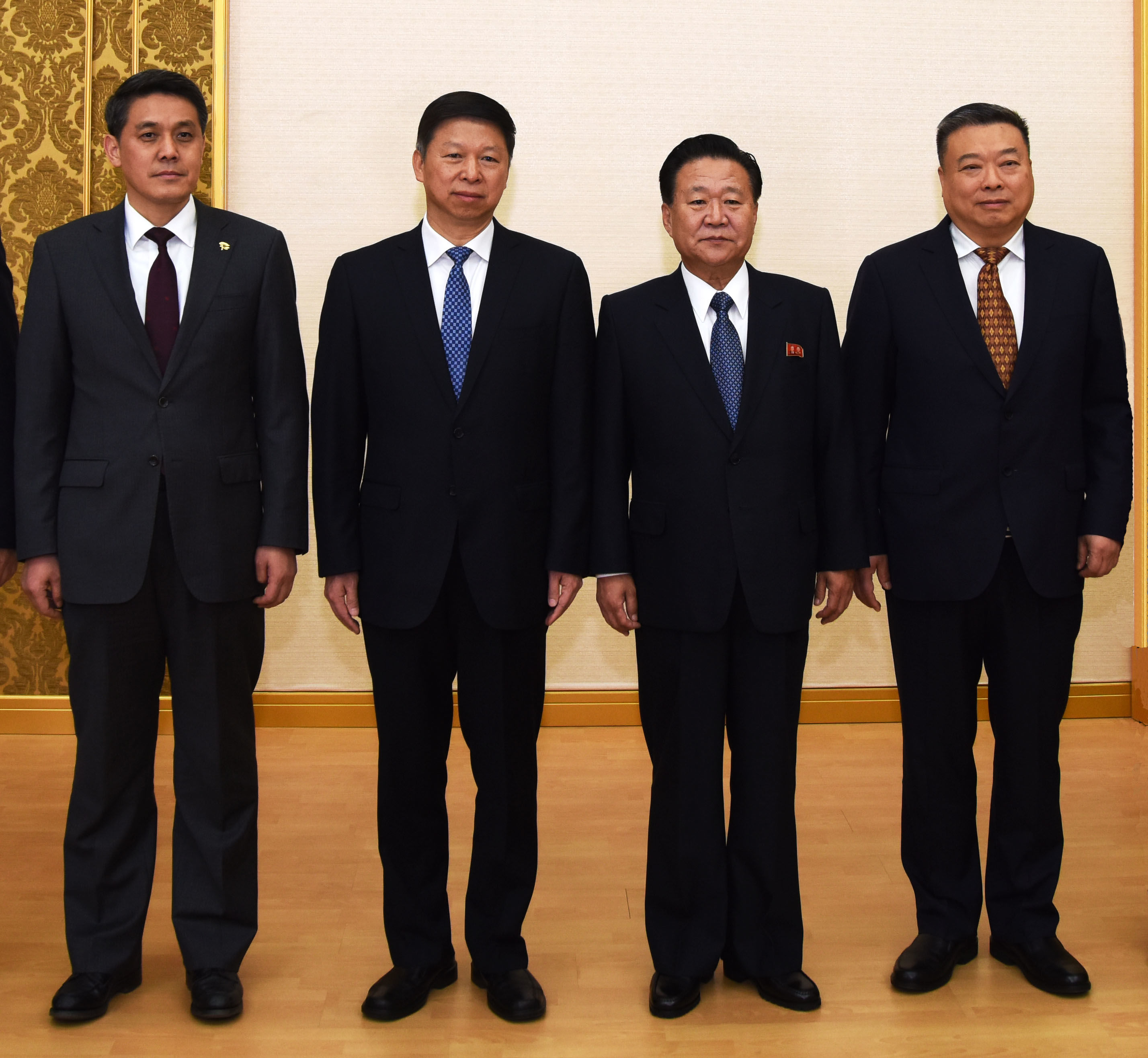 Image result for 中聯部長訪問朝鮮 崔龍海 宋濤