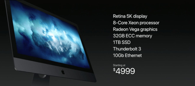 期待已久 苹果iMac Pro上市前型号曝光