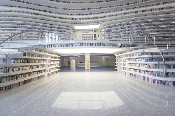 天津滨海新区图书馆：用书籍涵养一座城市的品格