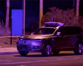 Uber遭遇首起自动驾驶致死事故