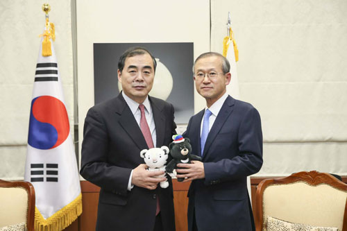 外交部副部长孔铉佑：欢迎并支持韩朝双方接触对话