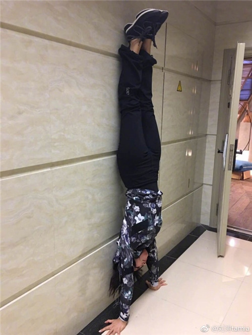 原来刘涛是运动狂人 怪不得又瘦又仙又美