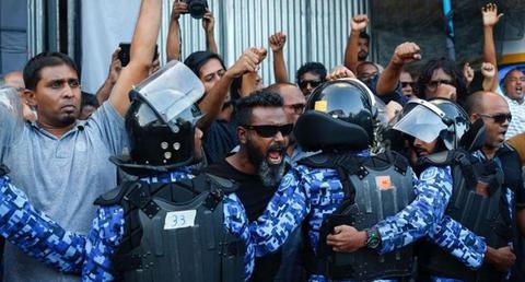 马尔代夫遭遇“政治风暴”，背后隐现印度“黑手”