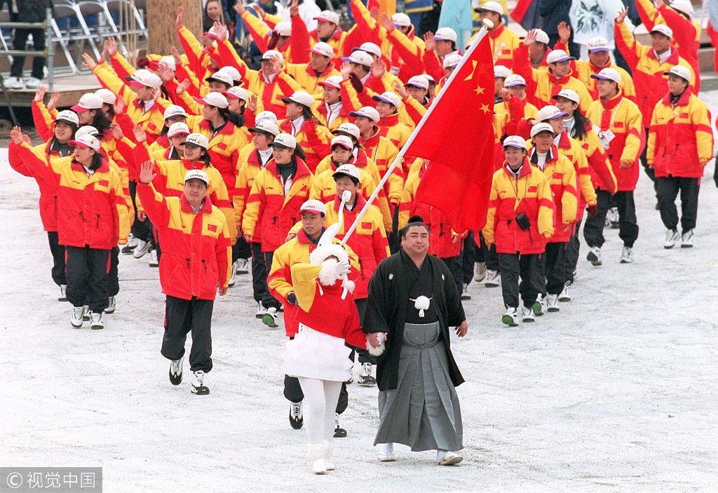 盘点中国历届冬奥会开幕旗手