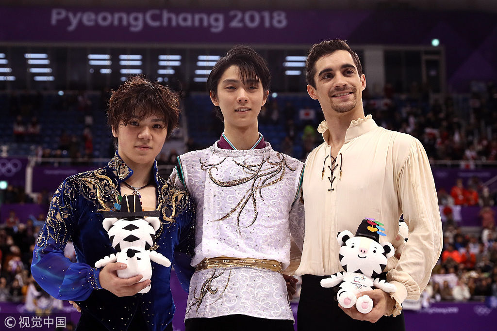 摸头杀 羽生结弦托付未来给宇野昌磨 手机凤凰网